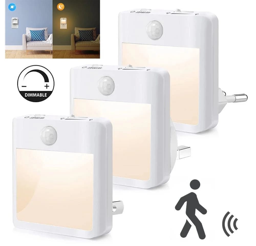 Sunicol LED Schreibtischlampe Dimmbar mit Bewegungsmelder und Steckdose - Bild 2