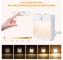 Sunicol LED Schreibtischlampe Dimmbar mit Bewegungsmelder und Steckdose Bild 5