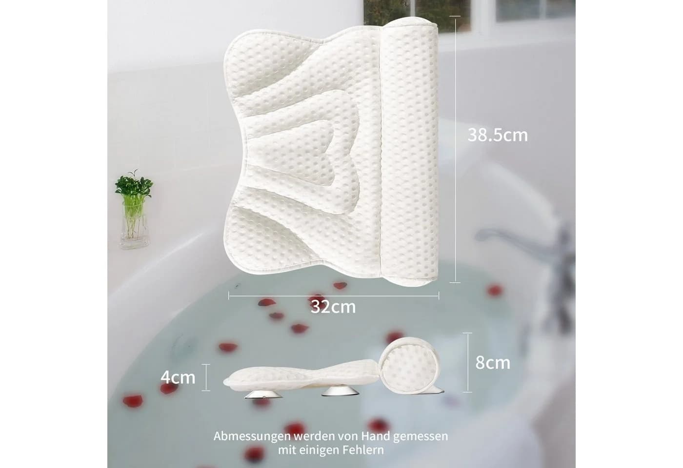 AdelDream Nackenstützkissen Badekissen Mesh - Bild 3