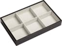 AdelDream Schmuckkasten Schwarz 4-in-1 Schmuckschatulle mit Schublade Bild 2