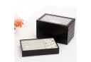 AdelDream Schmuckkasten Schwarz 4-in-1 Schmuckschatulle mit Schublade Bild 5