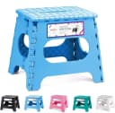 House Day Tritthocker Klappbar Hellblau Grau 136kg Tragkraft Bild 2