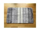 Vivi Idee Badematte Grau 50x80cm Rutschfest Polyester Bild 4