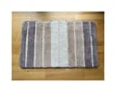 Vivi Idee Badematte Rutschfest Polyester Braun Streifen Bild 4