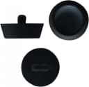 FELIXLEO Abflussstopfen Schwarz Gummi 2er-Pack Bild 3
