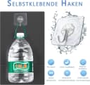 FELIXLEO 30x Selbstklebende Gardinenhaken Transparent Ohne Bohren Bild 4