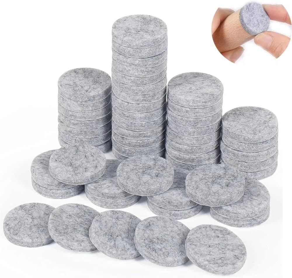 FELIXLEO Selbstklebende Filzgleiter Grau 50mm 60er Pack - Bild 2
