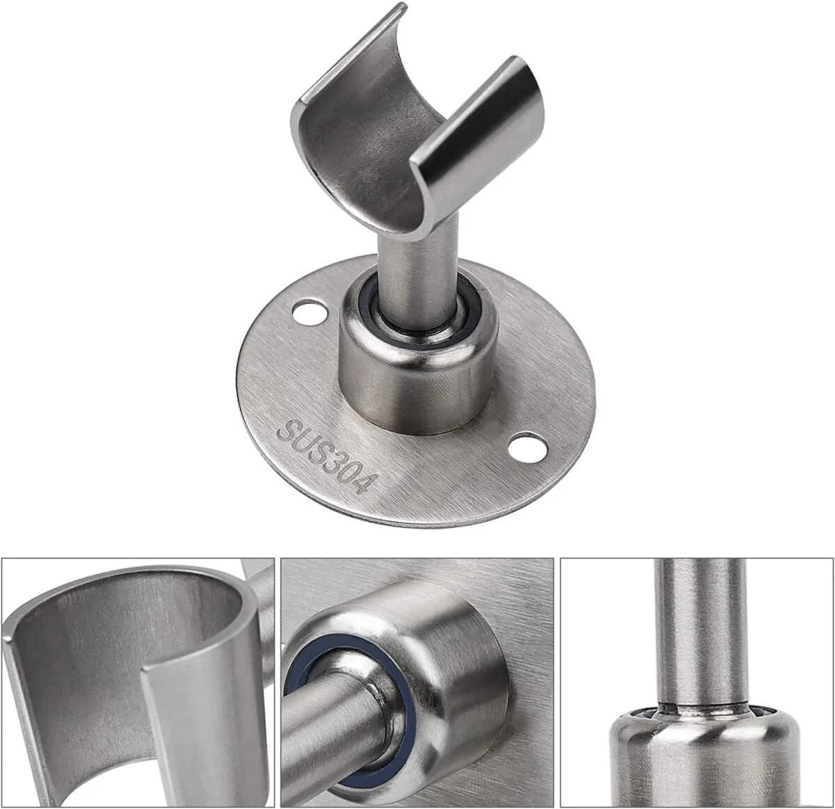 FELIXLEO Duschsäule Brausehalter Edelstahl 304 - Bild 3