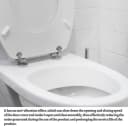 FELIXLEO WC-Sitz Scharnier Set Absenkautomatik Zinklegierung Bild 5