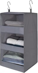 FELIXLEO Hängeregal 3 Fächer Faltbar für Kleiderschrank Bild 2
