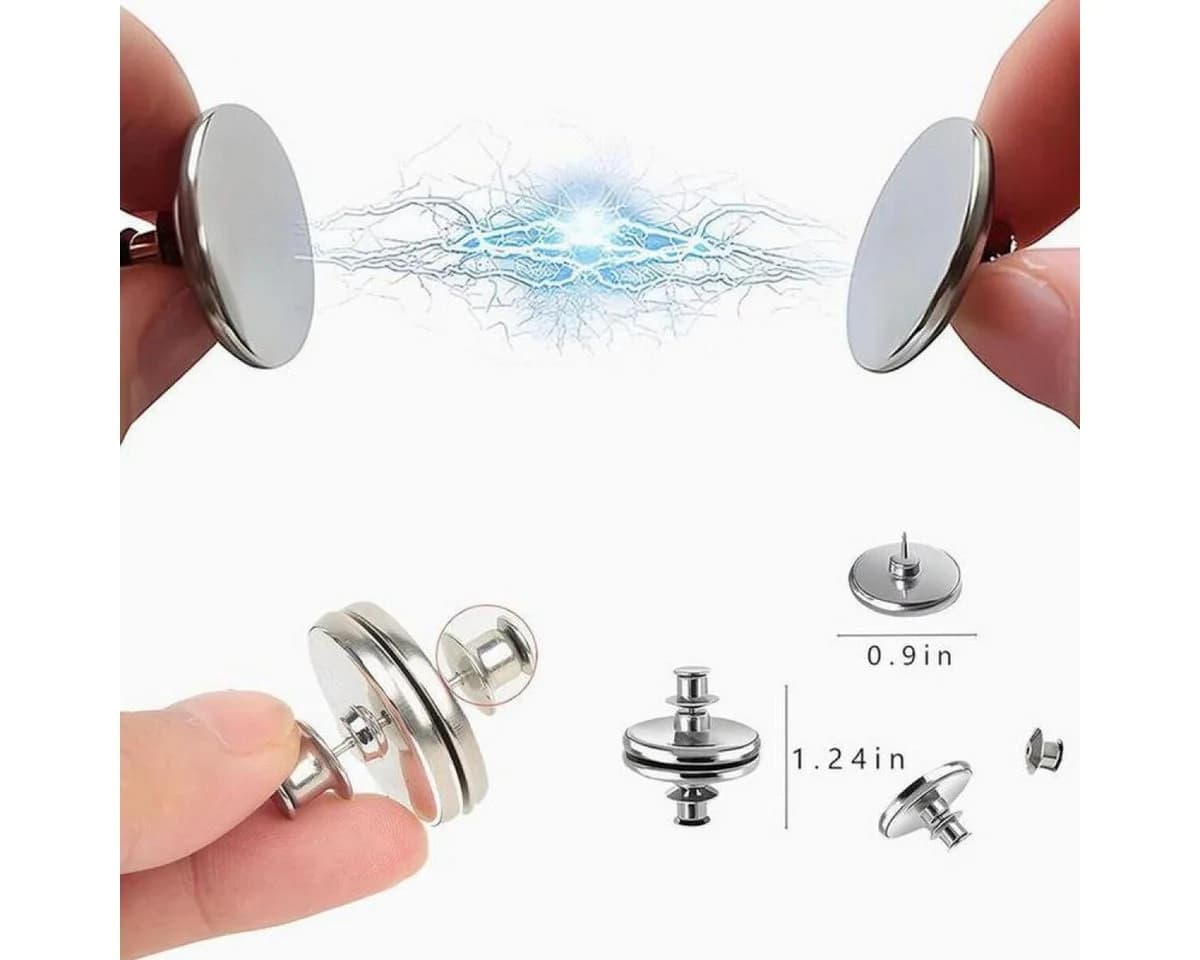 FELIXLEO Raffhalter 10 Paar/Set Magnetische Gardinenschnallen - Bild 3