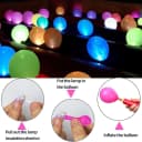 FELIXLEO LED-Leuchtmittel 120 Stück Mini Ballonlichter Bunt Bild 1
