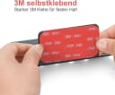 FELIXLEO Seifenschale Edelstahl Schwarz Selbstklebend Ohne Bohren Bild 4