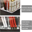 FELIXLEO Make-Up Organizer Acryl Transparent 3-Fach Bild 1