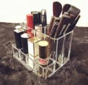 FELIXLEO Make-Up Organizer Acryl Transparent 3-Fach Bild 5