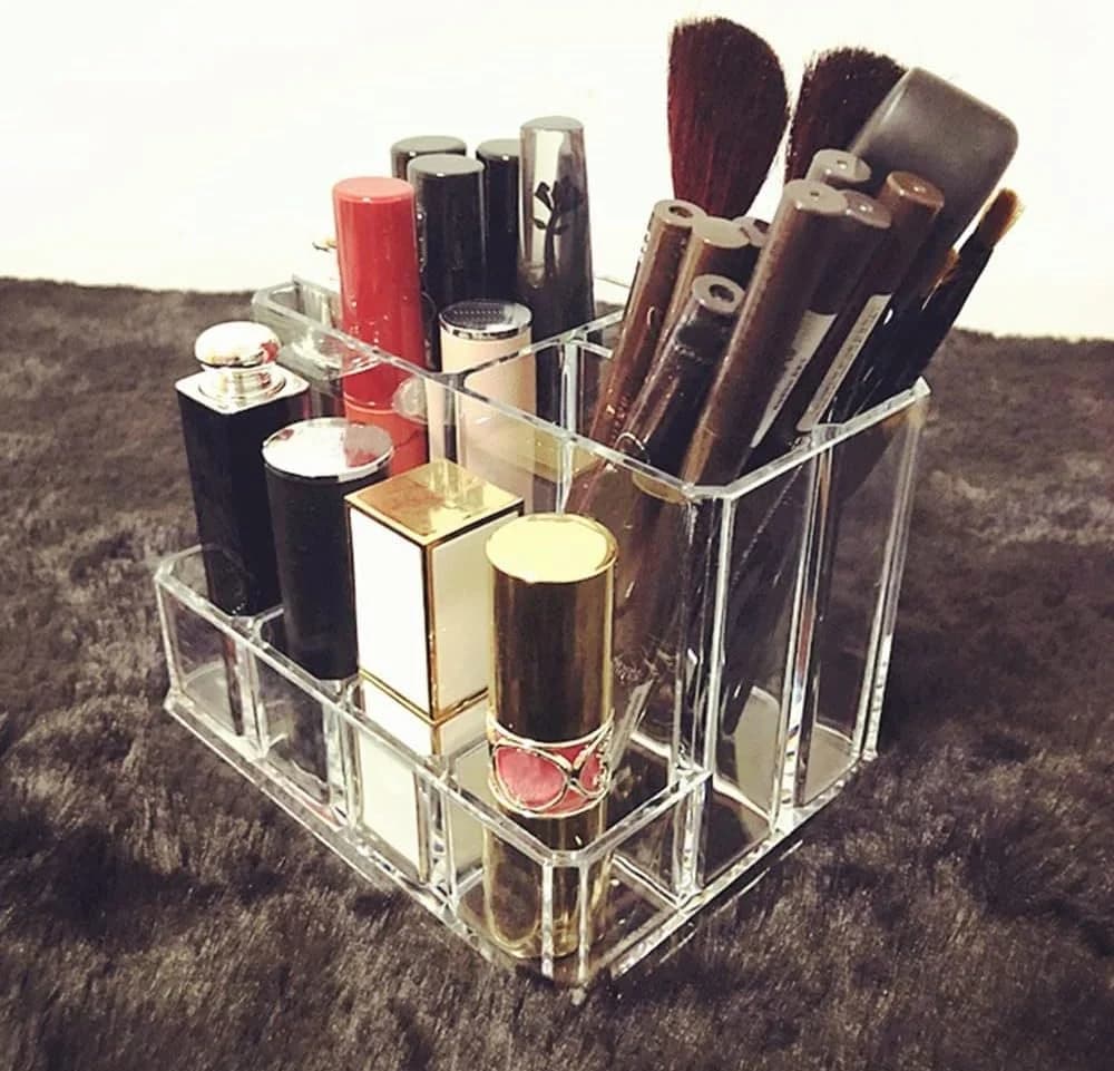 FELIXLEO Make-Up Organizer Acryl Transparent 3-Fach - Bild 5