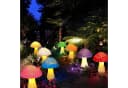 FELIXLEO LED Solarleuchte 8 Stk Pilz Cracked Style Garten Deko Bild 1