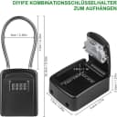 FELIXLEO Möbeltresor Schlüsseltresor Wasserdicht mit abnehmbarem Kabel Bild 1