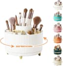 FELIXLEO Kosmetik Organizer 360° drehbar 5 Fächer Weiß Bild 2