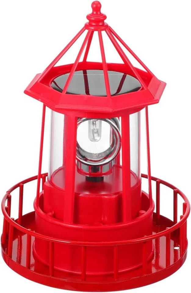 FELIXLEO LED Solarleuchte Leuchtturm Outdoor 360° drehbar wetterfest - Bild 2