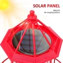 FELIXLEO LED Solarleuchte Leuchtturm Outdoor 360° drehbar wetterfest Bild 3