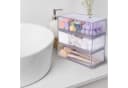 FELIXLEO Make-Up Organizer 3er Set Acryl Stapelbar Transparent Bild 1