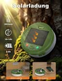 FELIXLEO LED-Lichterkette Camping Solar USB 10M wasserdicht 8 Modi Bild 3