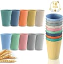 FELIXLEO Trinkbecher 10er Set BPA-frei unzerbrechlich bunt PP-Material Bild 2