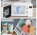 FELIXLEO Trinkbecher 10er Set BPA-frei unzerbrechlich bunt PP-Material Bild 4