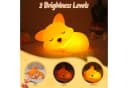 FELIXLEO LED Nachtlicht Fuchs Silikon Dimmbar Touch Orange Bild 1