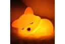 FELIXLEO LED Nachtlicht Fuchs Silikon Dimmbar Touch Orange Bild 2