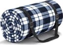 FELIXLEO Picknickdecke XXL 300x300cm wasserdicht sandfrei blau Bild 2
