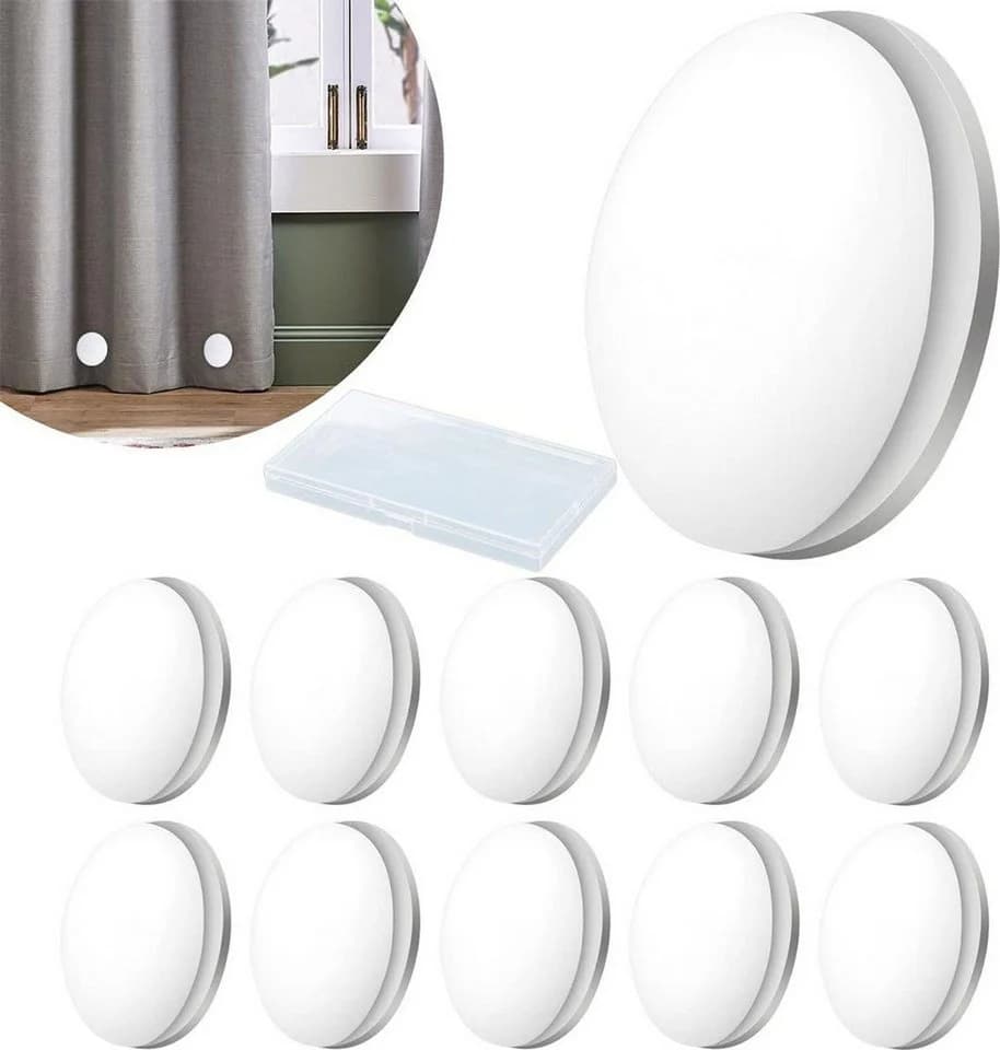 FELIXLEO Magnetische Duschvorhang-Gewichte Rund - Bild 2