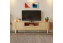 Odikalo Lowboard TV-Schrank Rattan-Schubladen 175 cm Bild 4