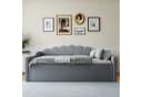 Odikalo Schlafsofa Schlafcouch 140x200 Ausziehbett Grau Bild 1