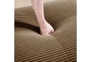Odikalo 2-Sitzer Polstersofa Chaiselongue Mehrfarbig, 82'' Loveseat-Sofa aus Cordsamt Bild 3