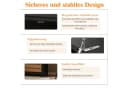 Odikalo Küchenbuffet 80x40x140cm Schwarz/Weiß 5 Schubladen Bild 5
