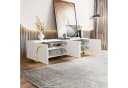 Odikalo TV-Schrank Lowboard mit goldenem Design und Push-to-Open-Mechanismus Bild 4