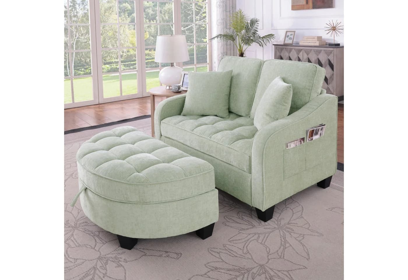 Odikalo Schlafsofa Multifunktions 2-in-1 Mehrfarbig