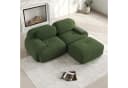 Odikalo 2-Sitzer Polstersofa Chaiselongue Mehrfarbig Modular Kombinierbar Bild 2