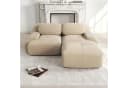 Odikalo 2-Sitzer Polstersofa Chaiselongue Mehrfarbig Modular Kombinierbar Bild 1
