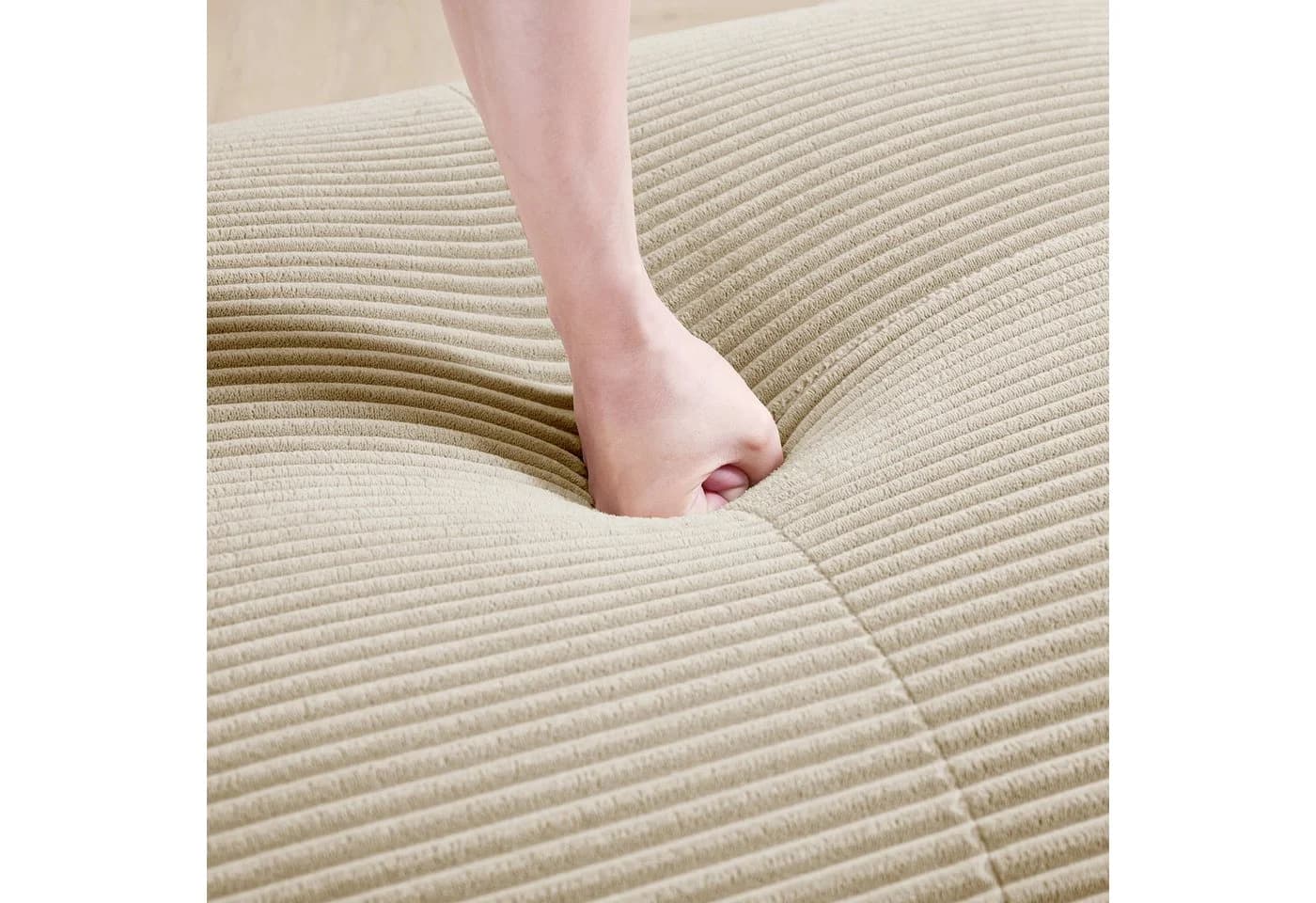 Odikalo 2-Sitzer Polstersofa Chaiselongue Mehrfarbig Modular Kombinierbar - Bild 3