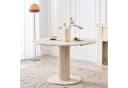 GrandCA HOME Runder Esstisch Gelb MDF Skandinavisch Bild 2
