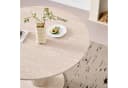 GrandCA HOME Runder Esstisch Gelb MDF Skandinavisch Bild 5