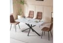 GrandCA HOME Esstisch nordischer Stil MDF Holzmaserung-Optik Bild 1