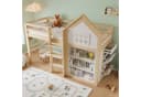Odikalo Hochbett Kinderbett mit Stauraum und Sicherheitsgeländer Bild 1