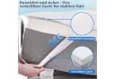 Wenta 5-Zonen Ergonomischer Matratzentopper 5 cm Gel-Memory-Schaum Bild 5