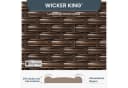 PHI VILLA Gartenlounge-Set 7-tlg. Beige Polyethylen-Rattan Bild 3