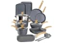 Kitchen Academy 17-tlg. Topf-Set Aluminium Granit Induktion Grau Bild 2