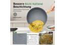 Kitchen Academy 17-tlg. Topf-Set Aluminium Granit Induktion Grau Bild 3